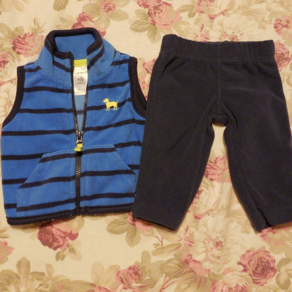A soft vest and soft pants